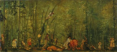 Primavera de Delicia de Arthur Bowen Davies